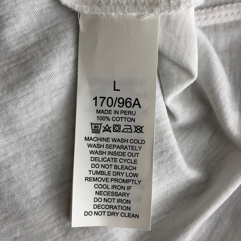 Kate Spade White Main Squeeze Short Sleeve Tee - Picture 8 of 8